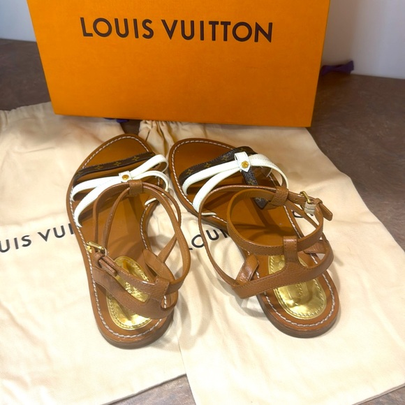 Louis Vuitton Explorer Size 39 Flat Sandals - Picture 3 of 7